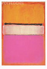 Weisses Zentrum (Gelb, Pink und Lavendel auf Rosa)