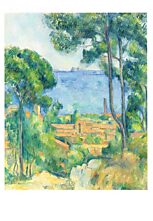 Blick auf l’Estaque und das Château d'If