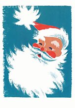 Vintage Illustration des Weihnachtsmannes