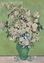 Vase mit Rosen