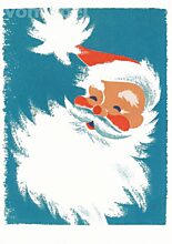 Vintage Illustration des Weihnachtsmannes