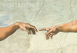 Die Erschaffung Adams (Detail)